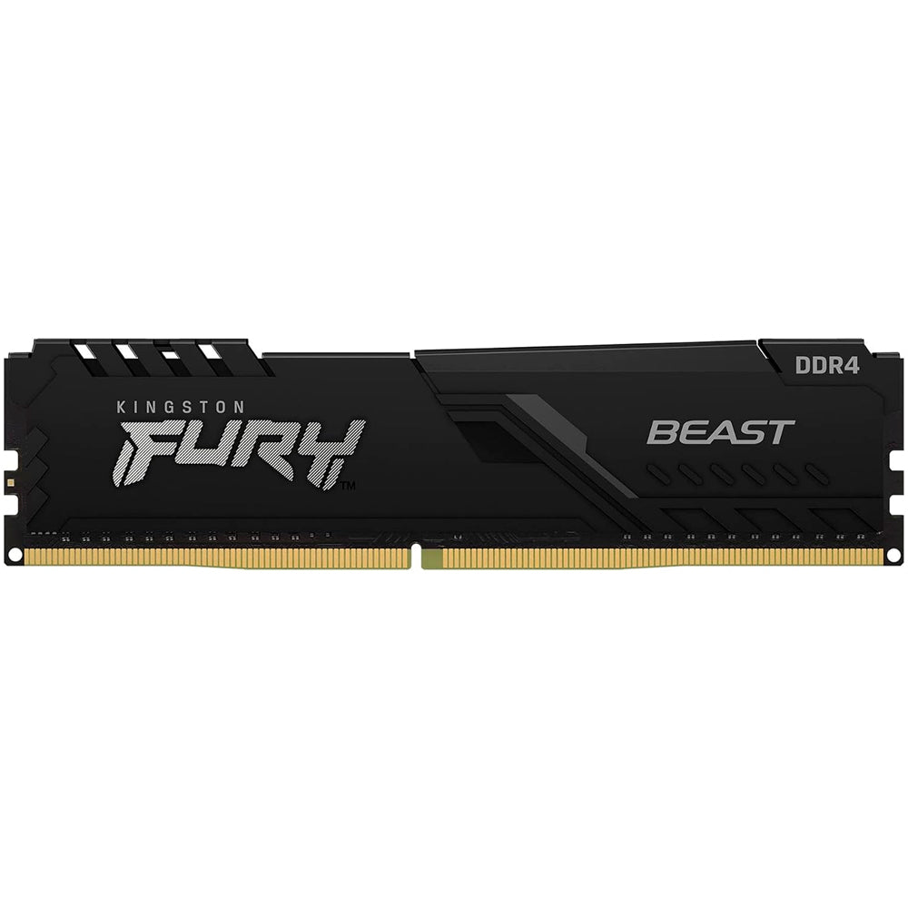 Memória Ram Desktop 16GB Kingston Fury Beast 3200MHz 1,35V DDR4 - KF432C16BB1/16