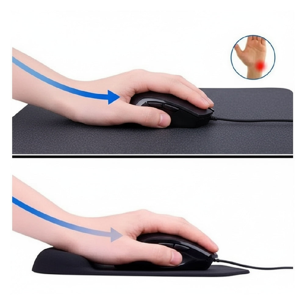 Mouse Pad Ergonômico 24 x 20,6cm, Reliza Comfort Fun, Apoio para Pulso e Base Antiderrapante - Estampa Gato