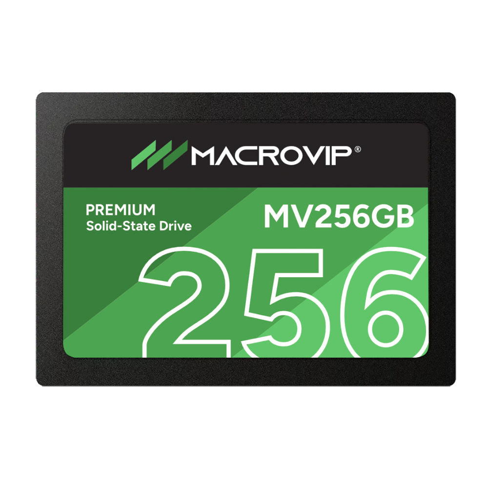 SSD Macrovip Premium 256GB 2.5" SATA III 6Gb/s, Leitura 520Mbs / Gravação 450Mbps– MV256GB
