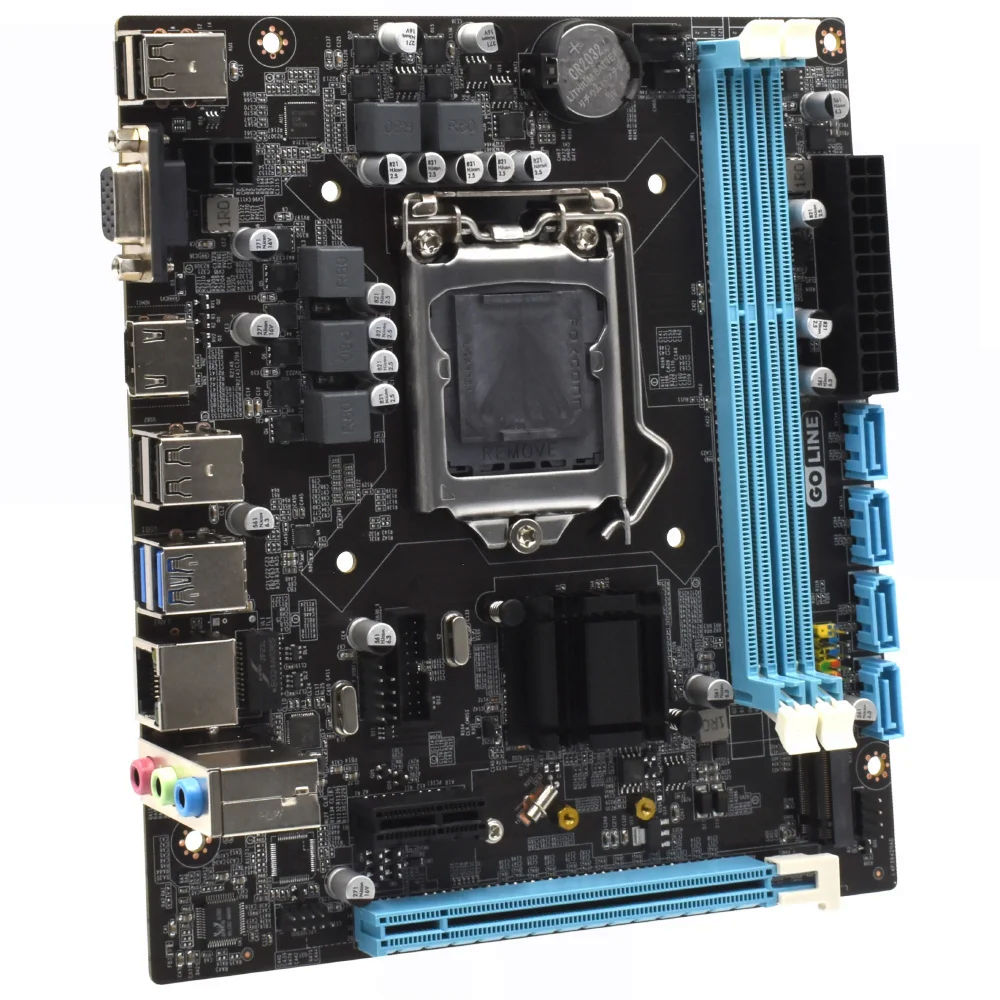 Placa-Mãe Goline H110M-GD3 LGA 1151, DDR3, HDMI, Slot M.2 NVMe, Chipset Intel H110, Formato Micro ATX – G-Series