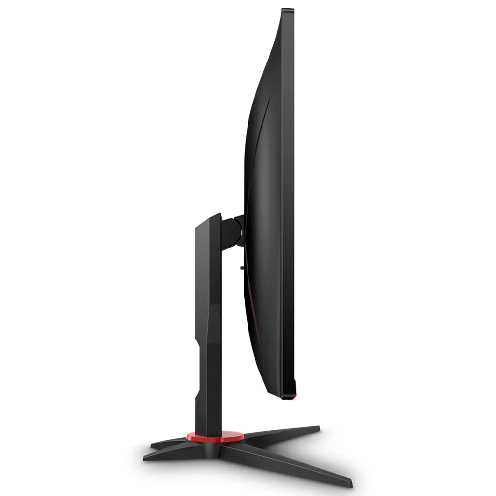 Monitor Gamer AOC  24" Polegadas Full HD 75Hz 1ms 24G2HE5 - Preto e Vermelho