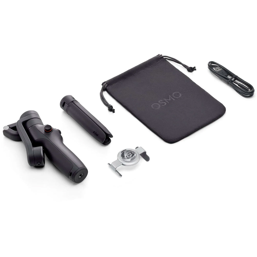 Gimbal Estabilizador DJI Osmo Mobile 6, com 3 eixos para Smartphone, Cinza Escuro, DJI110
