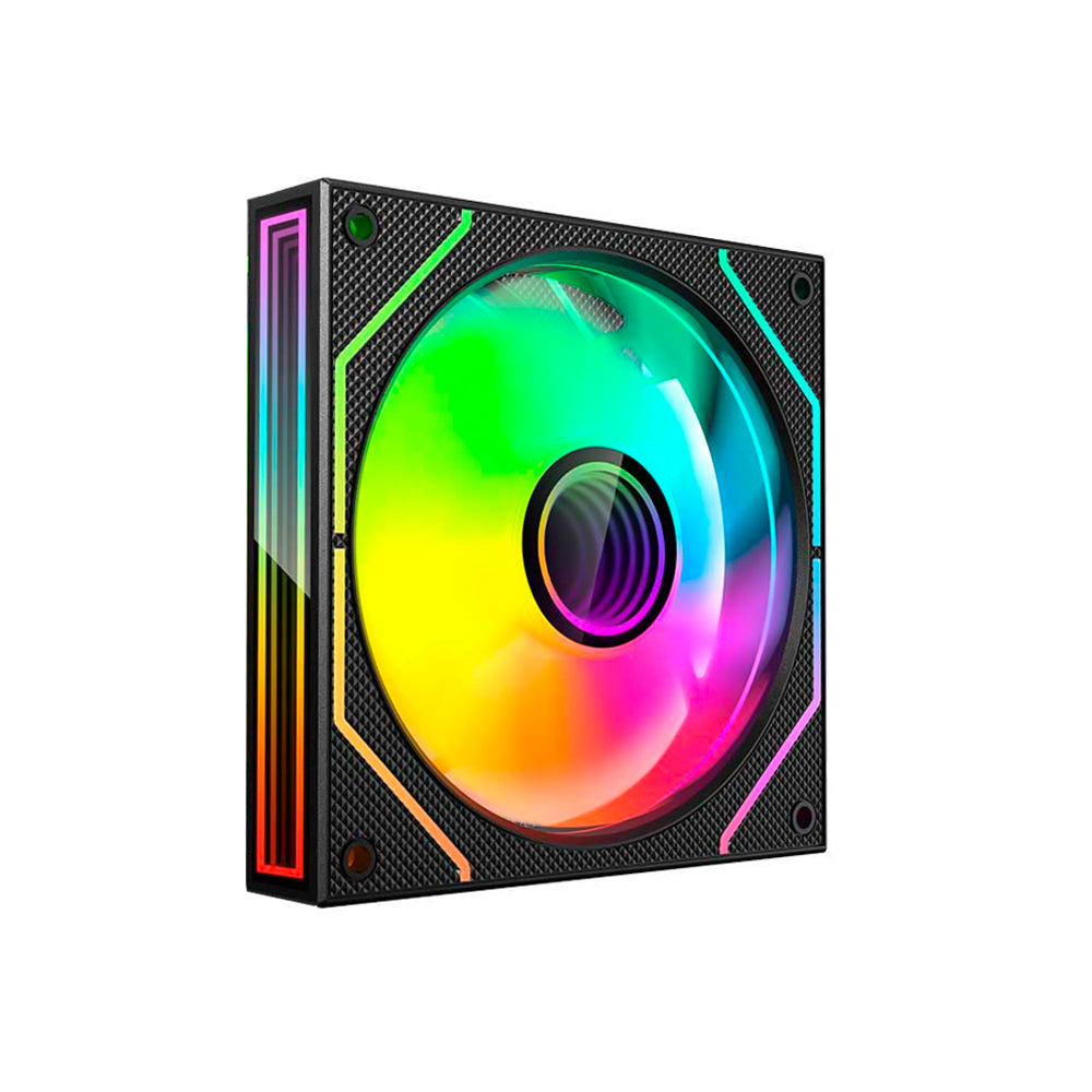 Kit 3 Fan e Controladora RGB, Cooler Fan Gaming F9-L650BKRGB C3Tech - Preto