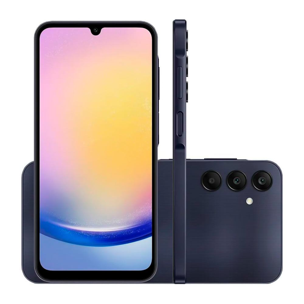 Smartphone Samsung Galaxy A25 RAM 6GB 128GB 5G, Dual SIM, Tela 6.5", Câmera Traseira 50+8+2MP Frontal 13MP - Azul Escuro