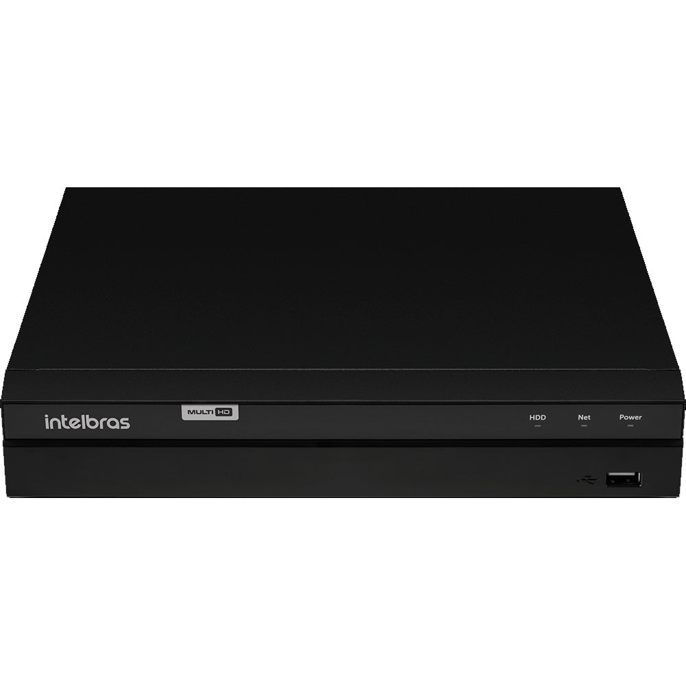 DVR Intelbras MHDX 1208 FHD, 8 Canais, Gravador Digital de Vídeo, Com HD de 3TB