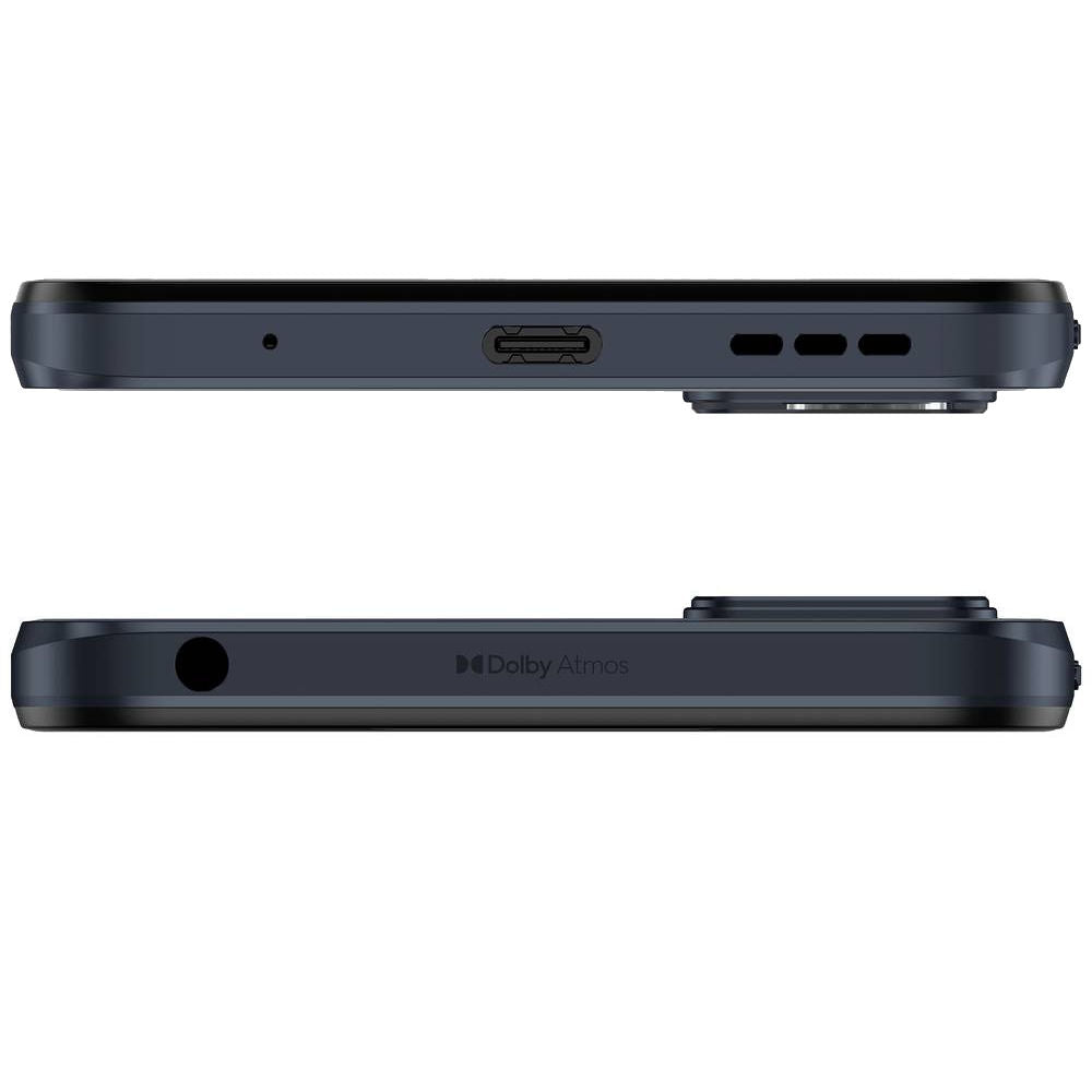 Smartphone Motorola Moto E22 6.5" IPS LCD HD+ 90Hz 32GB, 3GB RAM, Helio G37 Octa-Core 4020mAh, Dolby Atmos, Astro Black