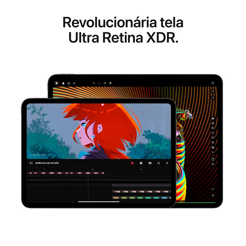 Tablet iPad Pro Apple, Tela 11", 1TB, Chip M4, Wi-Fi, Câmera Traseira 12MP, iPadOS 17