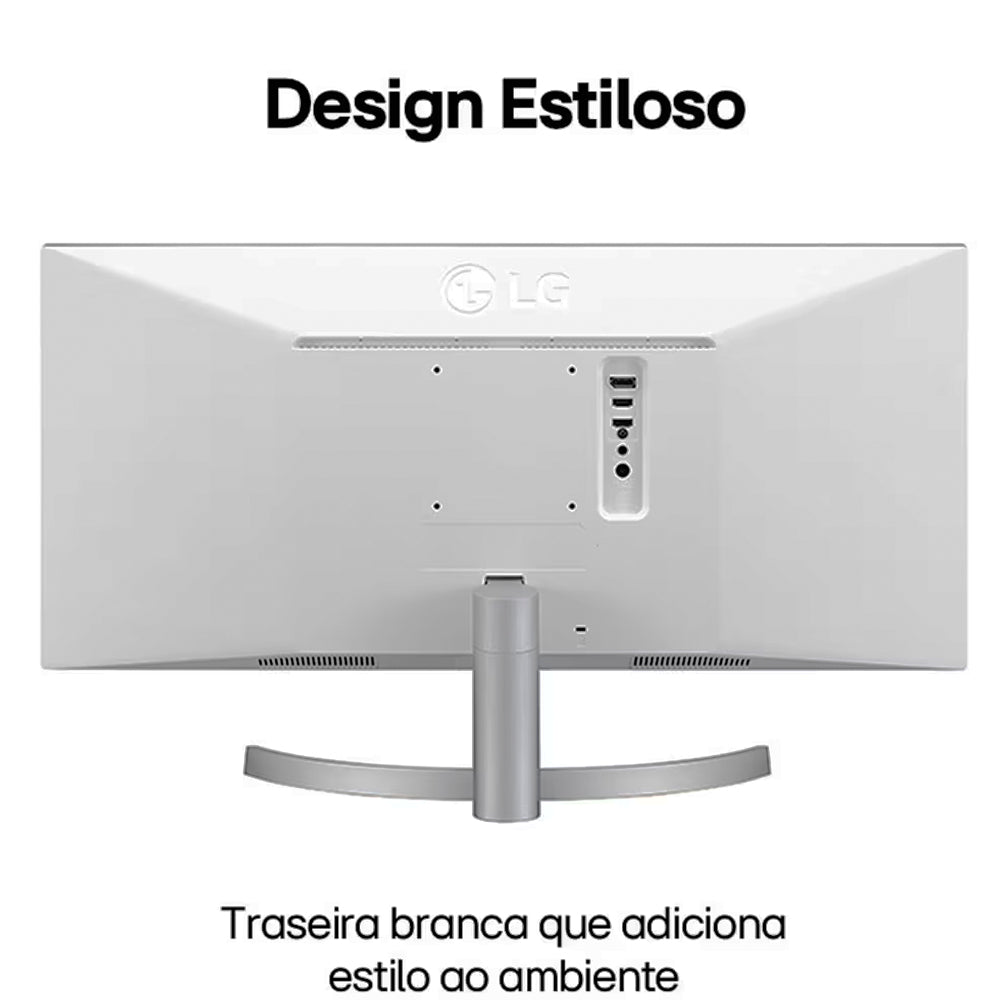 Monitor LG 29' IPS, Ultra Wide, Full HD, HDMI, VESA, Ajuste de Ângulo HDR 10, 99% sRGB, FreeSync, Som Integrado 29WK600