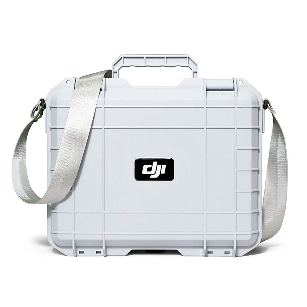 Maleta Case Para Transporte de Drone e Acessórios, Para DJI Mini 4 Pro, Compatível Com RC2 e RC-N2, Branca