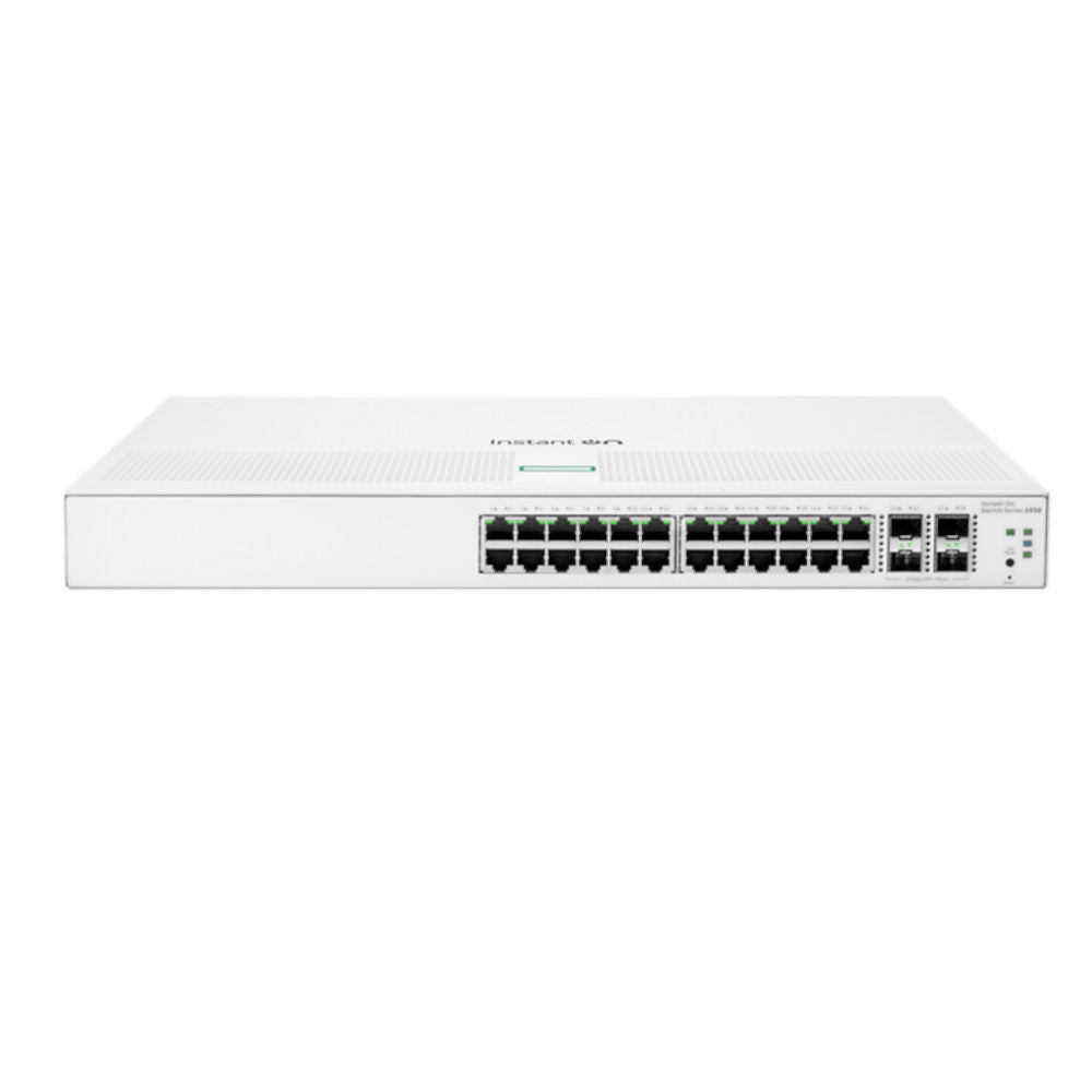 Switch HP Aruba, 24 Portas Gerenciável Gigabit HPE Networking Instant On 1930 24G 4SFP/SFP+ JL682A