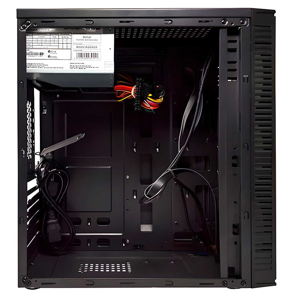 Gabinete Gamer BG-2514 - Com Fonte 250W USB 3.0 Com Lateral Em Acrílico, Bluecase- Preto