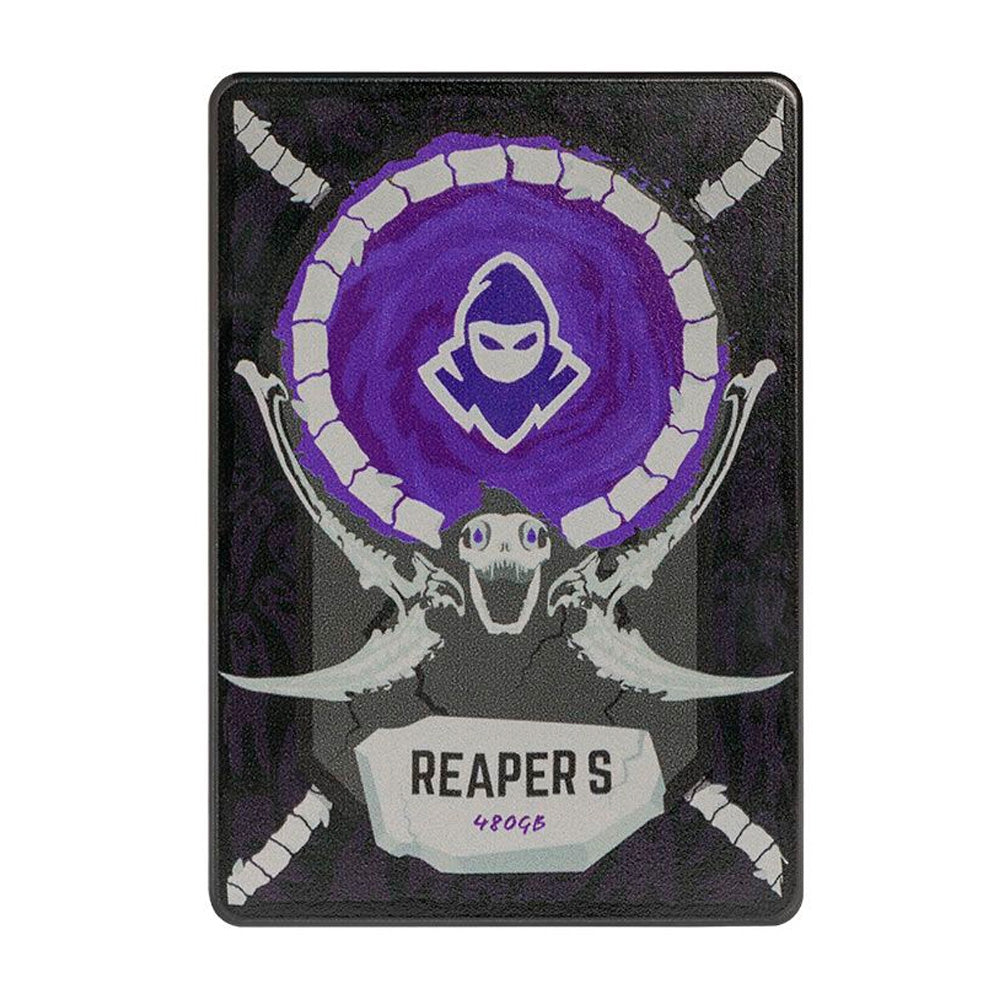 SSD Mancer Reaper S, 480GB, 2.5, Sata III 6GB/s, Leitura 550 MB/s, Gravacao 490 MB/s, MCR-RPRS-480