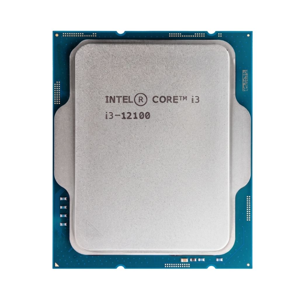 Processador Intel Core i3 12100, 3.3GHz (4.3GHz Turbo), 12ª Geração, 4-Cores 8-Threads, LGA 1700, Com Cooler, BX80715121