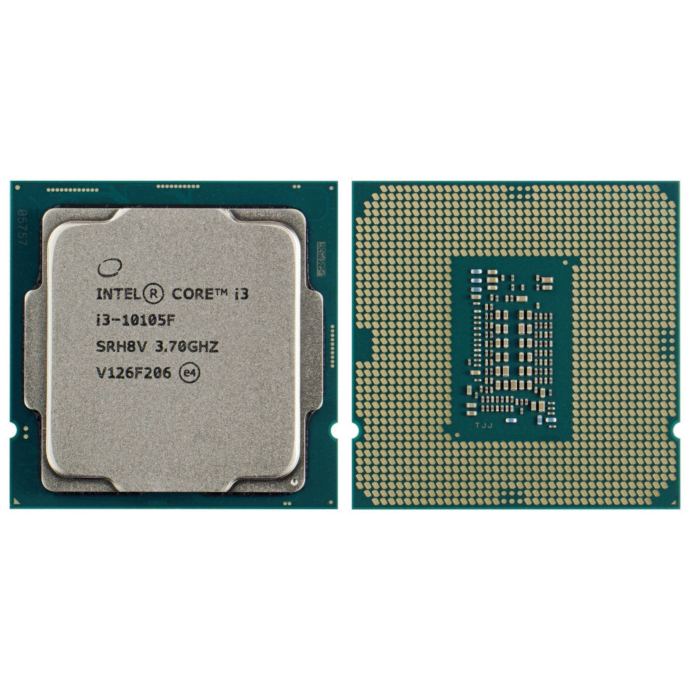 Processador Intel Core i3-10105F 10ª Geração 3.7GHz (4.4GHz Turbo) 4 Núcleos 8 Threads LGA 1200 6MB Box