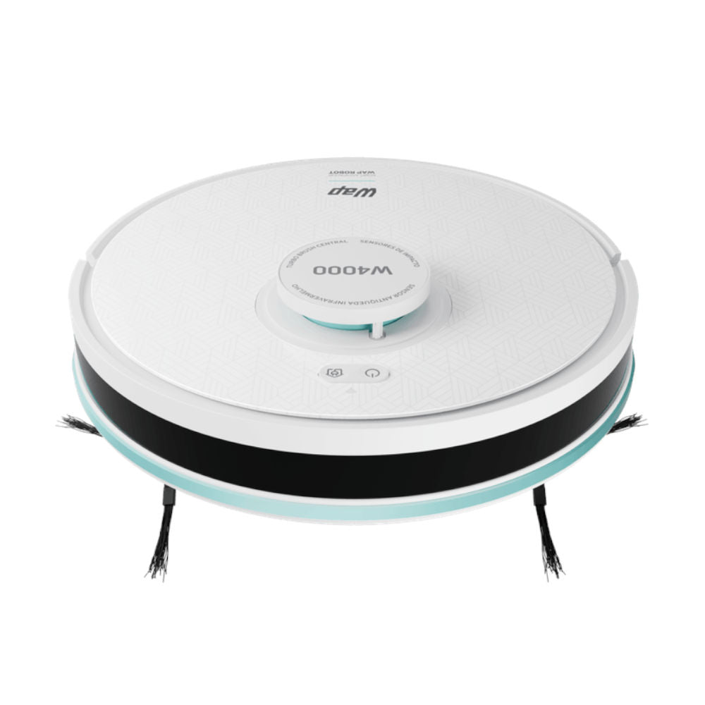 Robô Aspirador Wap Robot W4000  Estação Autolimpante, Mapeamento LDS 360°, Passa Pano com MOP Giratório 220V 60Hz