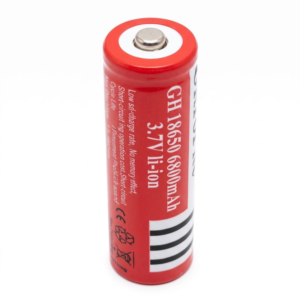 Bateria Recarregáve Ultro Fite Gh 18650 6800mah 3.7V Para Lanternas e Eletrônicos