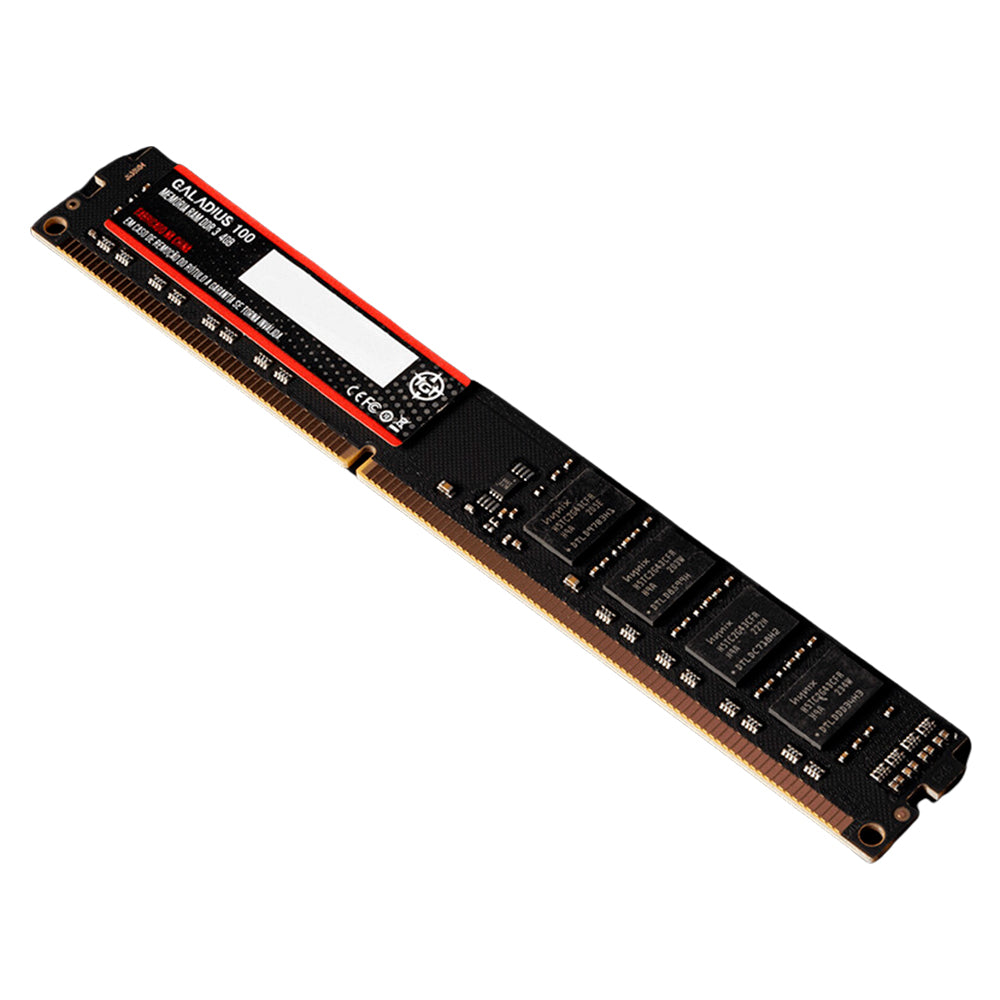 Memoria Ram Desktop 8GB TGT Galadius 300, 8GB (1x8GB), DDR3, 1600MHz, CL9, Preto, TGT-GLD300-8GB
