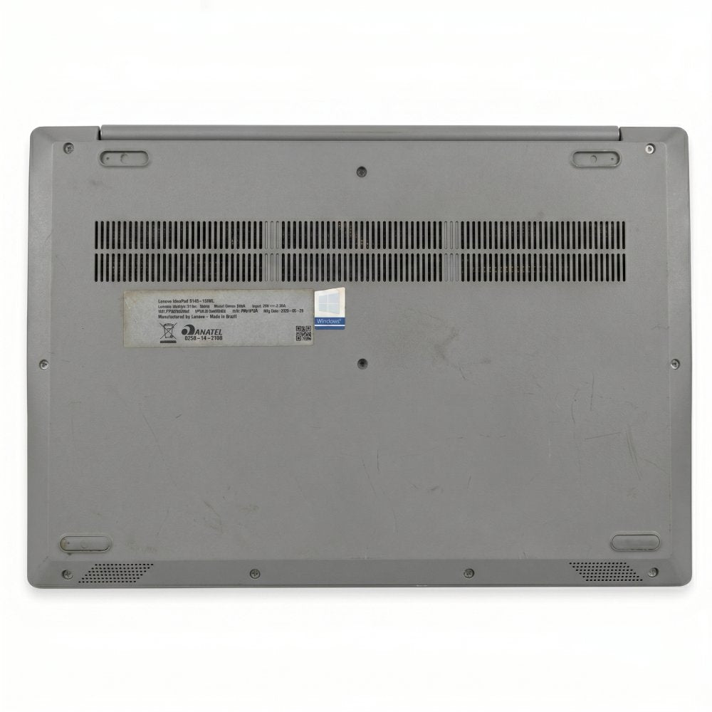 Notebook Lenovo Ideapad S145, Core i5-8265U, Memória 8 GB,SSD NVME 256GB,Com  HD 1 TB, (USD)