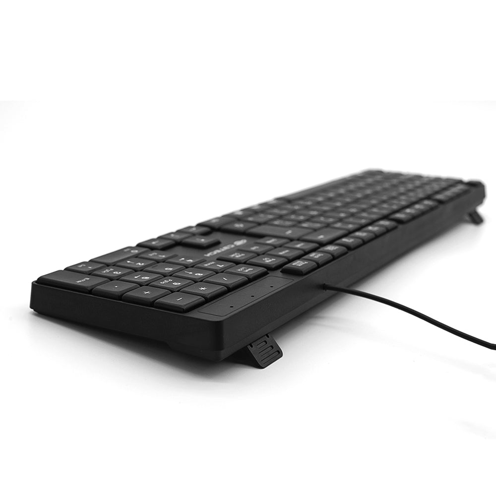 Teclado USB Multimídia KB-M11BK Preto - C3Tech
