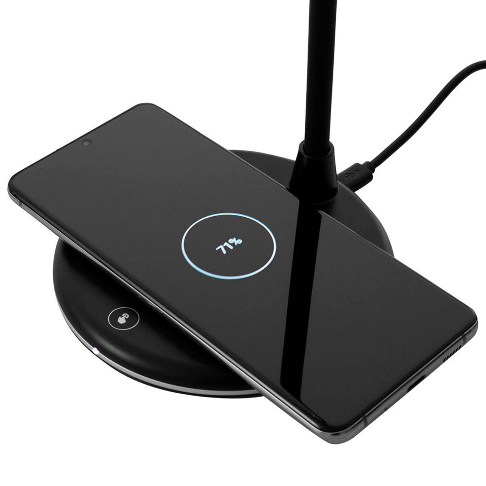 Luminária de Mesa Lumi Play LED Elgin 3 em 1 Luminaria Caixa Som e Carregador Sem Fio 3 Intensidades - Bluetooth Lumi Pl