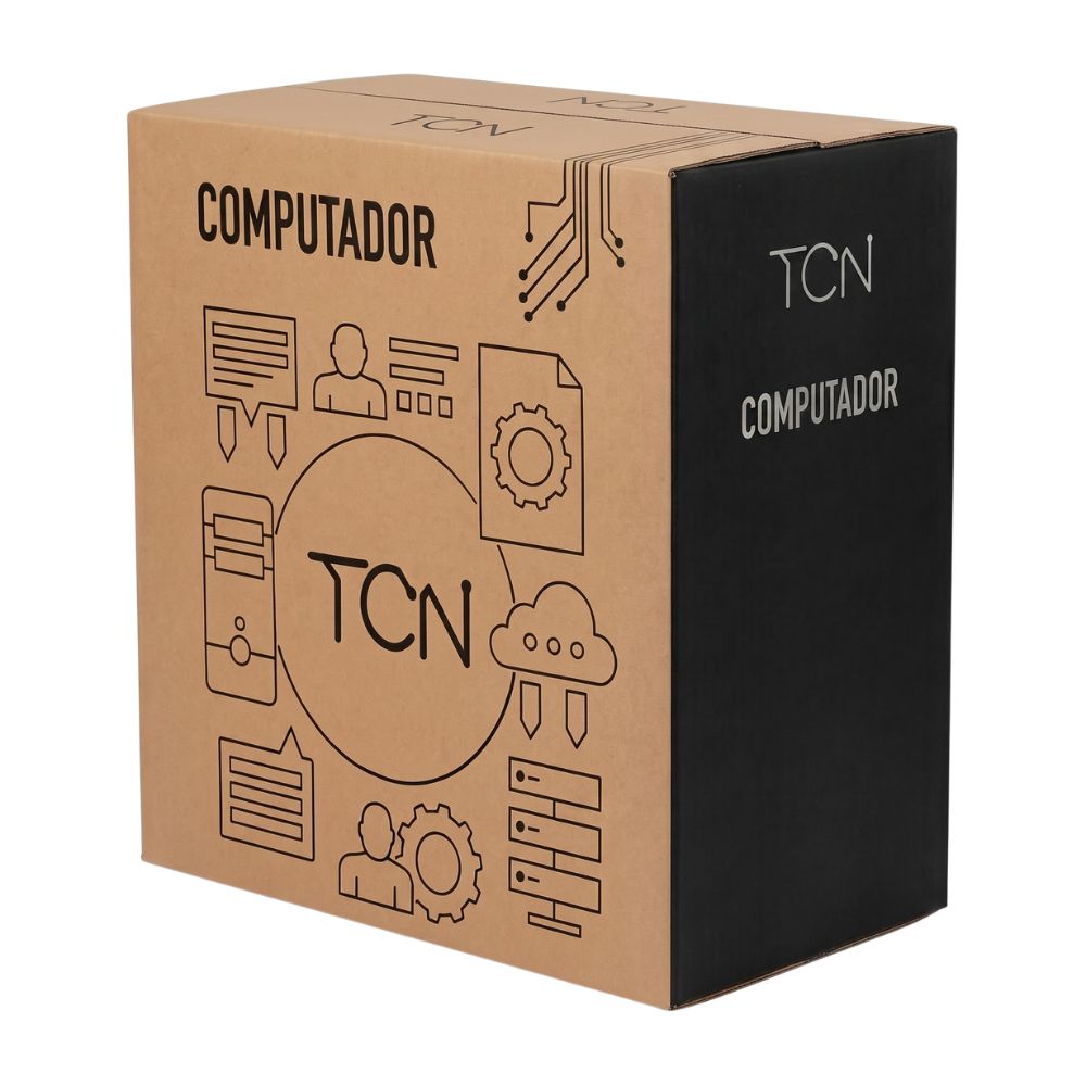 Gabinete Office TCN C5012 Preto com Fonte 230W