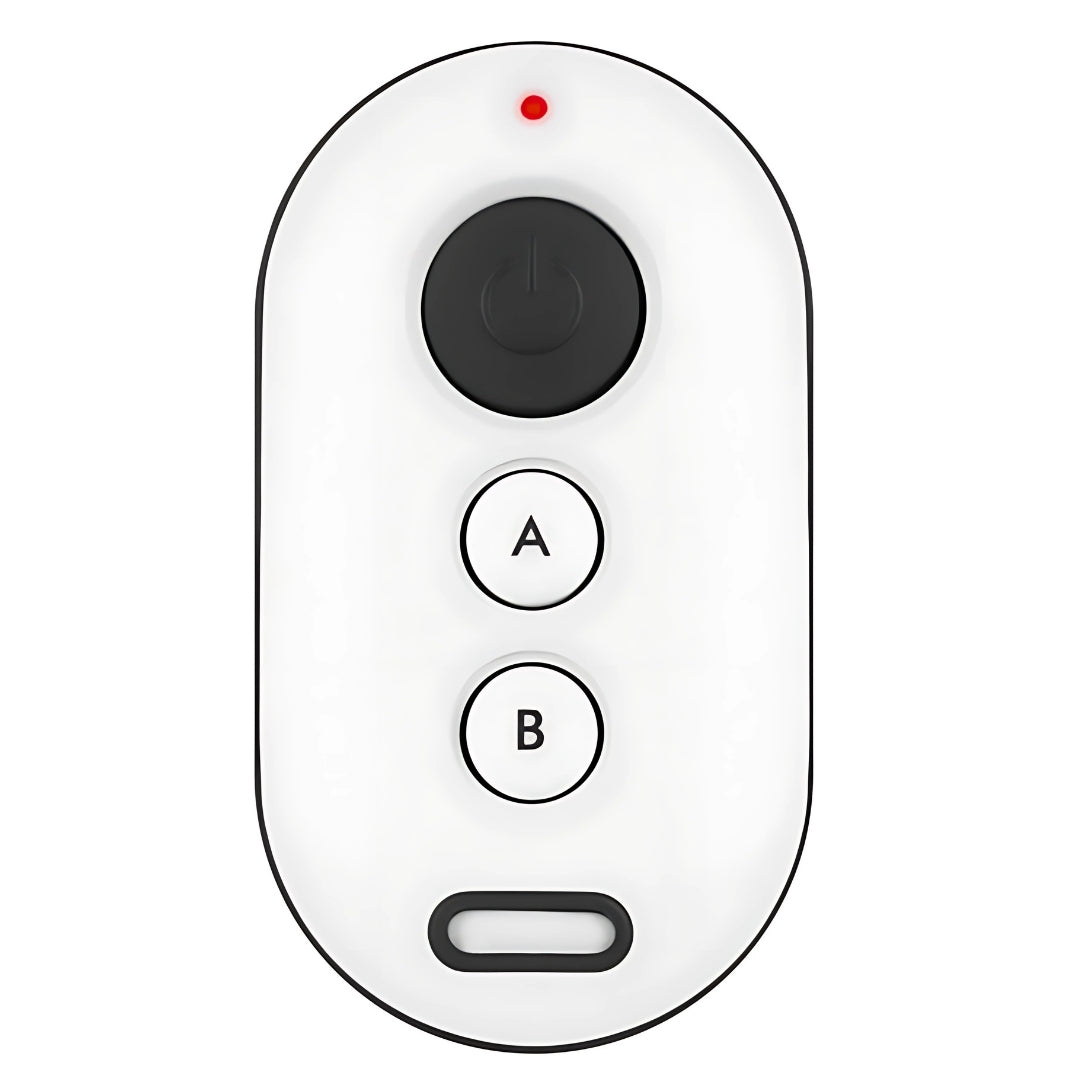 Controle Remoto Transmissor Intelbras Dedicado, Com Anticlonagem, 433,92MHz, FSK, XTR 1000 - Preto/Branco