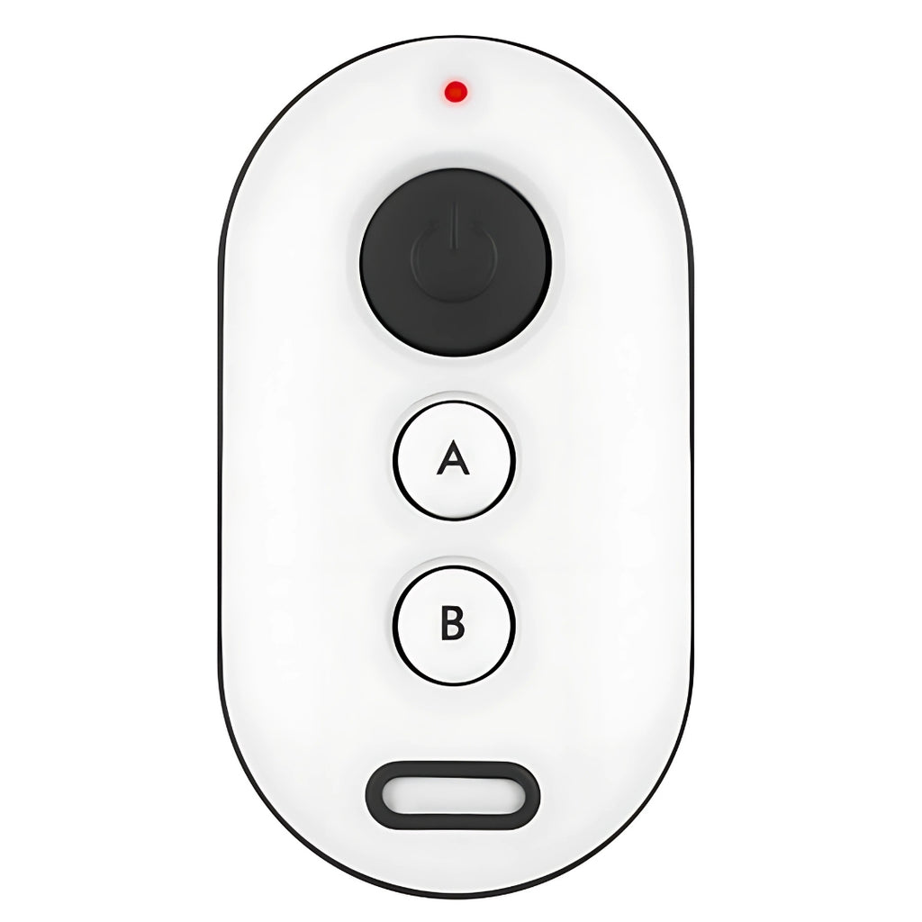 Controle Remoto Transmissor Intelbras Dedicado, Com Anticlonagem, 433,92MHz, FSK, XTR 1000 - Preto/Branco