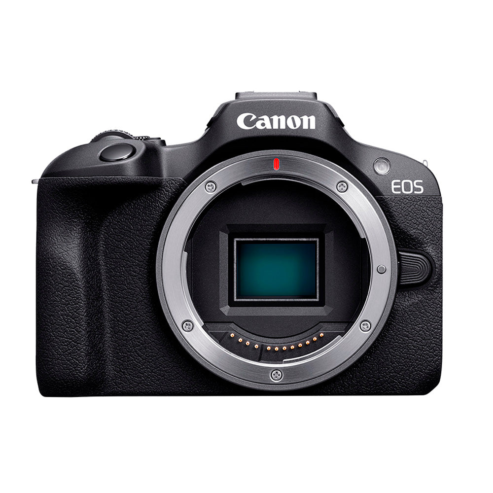 Câmera Digital Canon EOS R100, 24.1MP, WiFi, Lente RF-S 18-45mm F4.5-6.3 IS STM - 6052C043AA