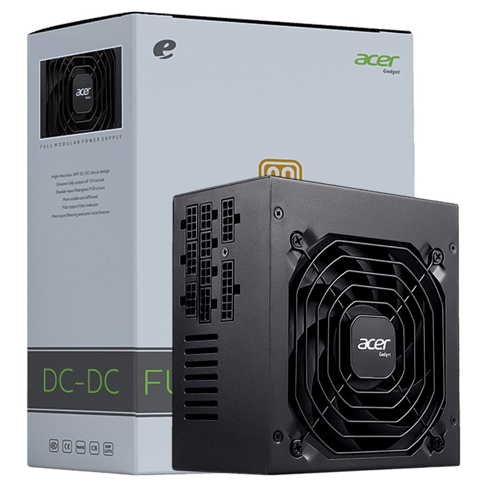 Fonte ATX Gamer 550W Real, 80 Plus Bronze, Full Modular, PFC Ativo, Acer AC550