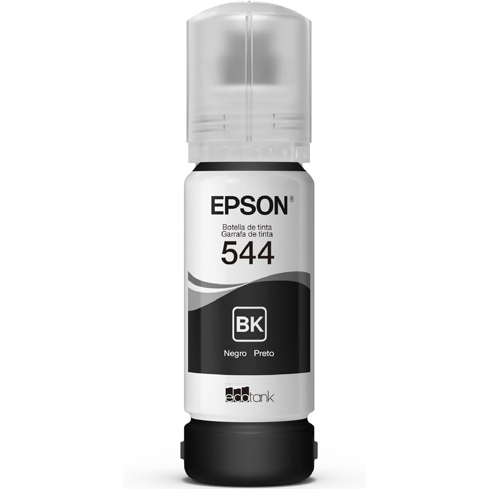 Refil de Tinta Epson Preto 544-T544120 Original Para EcoTank L3110 L5190 L3150 L3210 L3250 Rende 4.500 Paginas (Caixa)