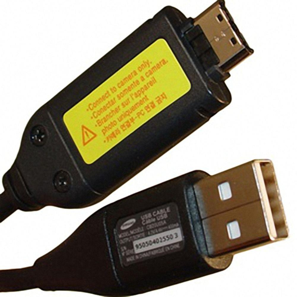 Cabo Usb Para Câmera Digital Samsung Suc C7 C3 L110 L120 L210 Es50 Es55