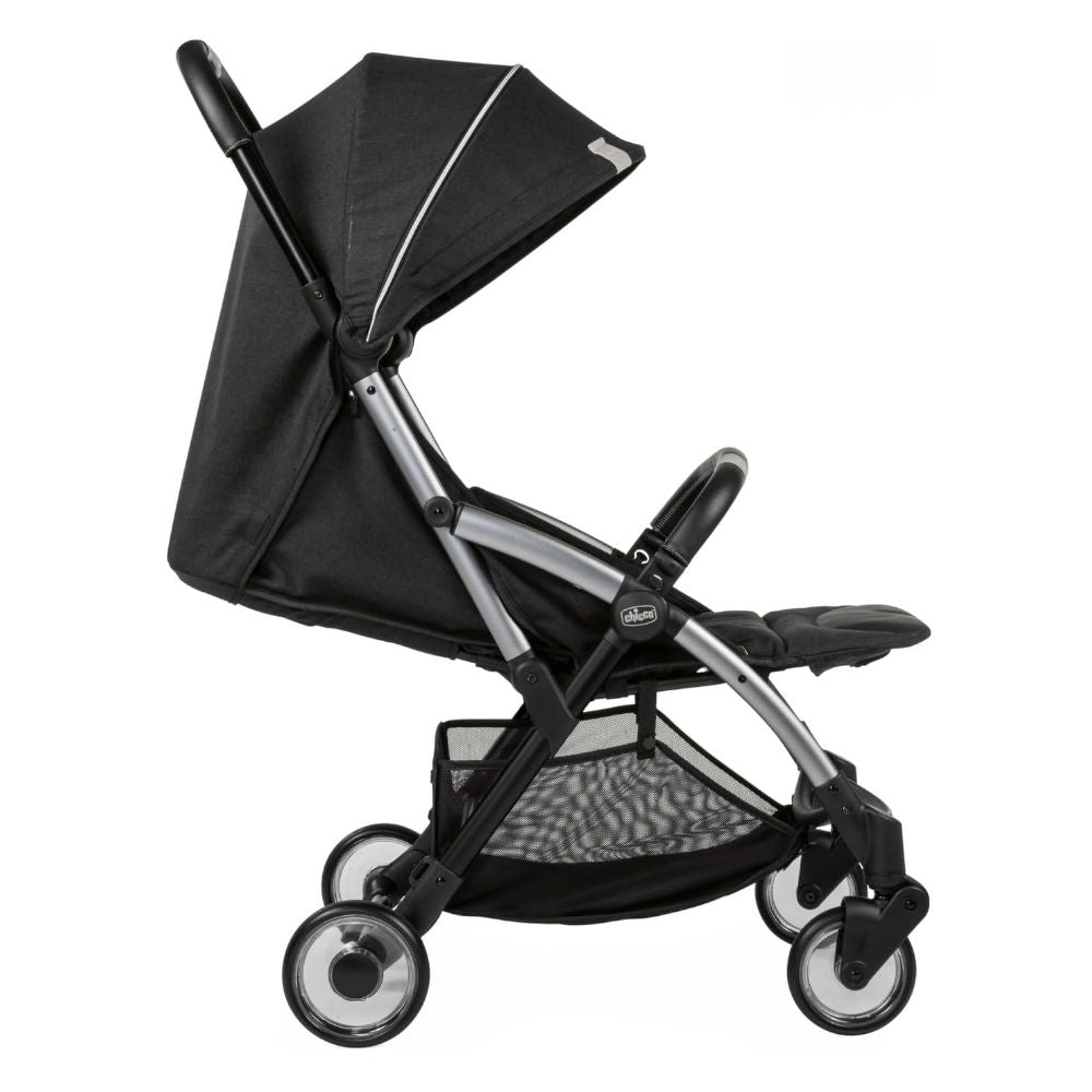 Carrinho de Bebê Chicco Goody Plus Graphite Dobrável Suporta até 15 kg, 105 cm Altura