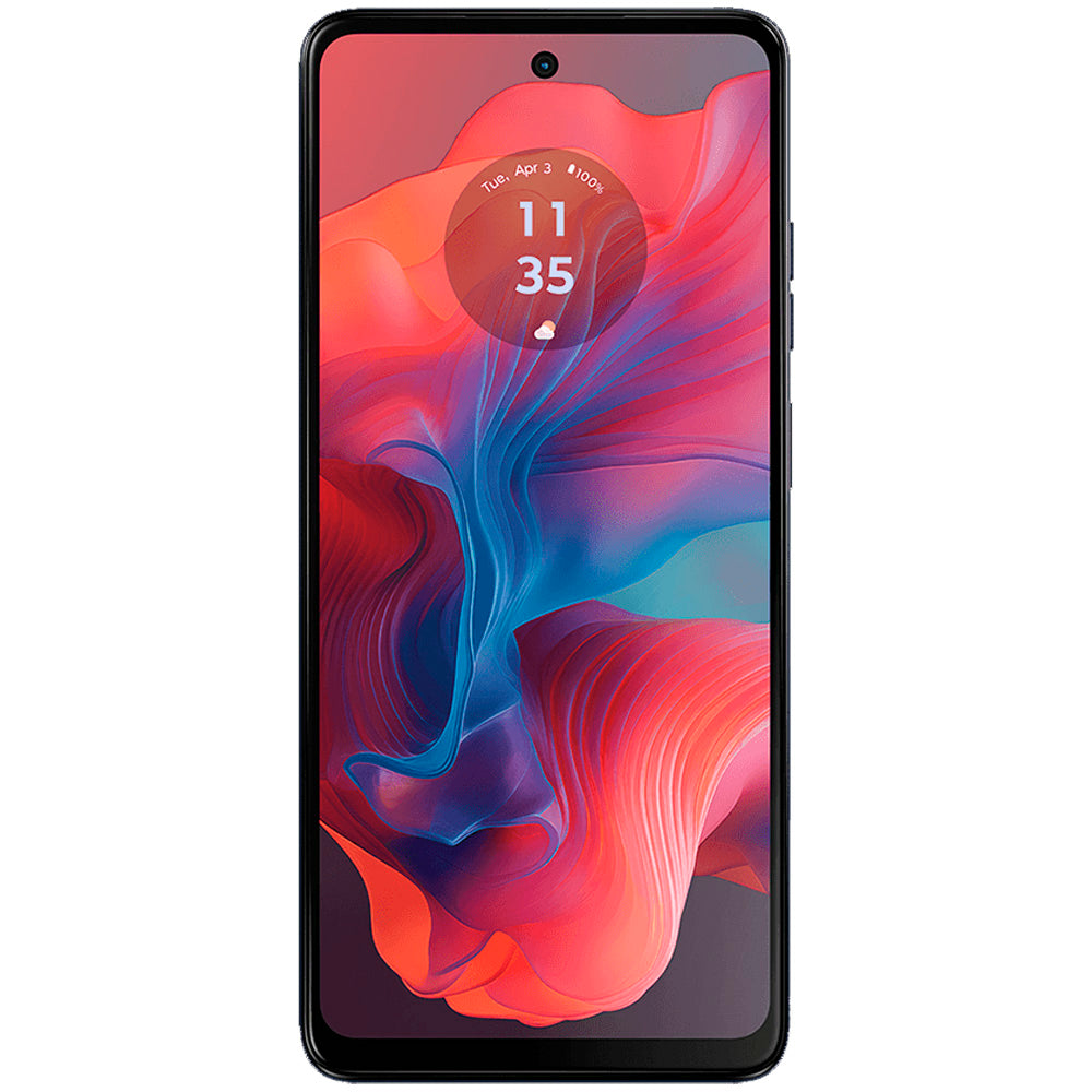 Smartphone Motorola Moto G04S - 128GB 8GB Ram Boost Camera 16MP Com Sensor Moto AI FPS Lateral Grafite