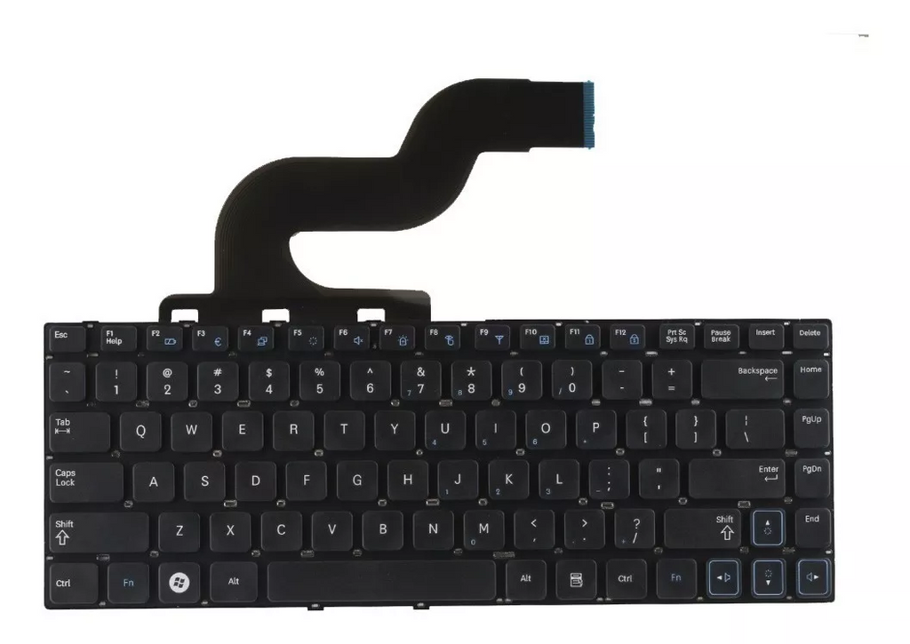 Teclado Notebook Samsung Np300E4C Rv411 Rv415 Rv420 Rv419 Com Ç