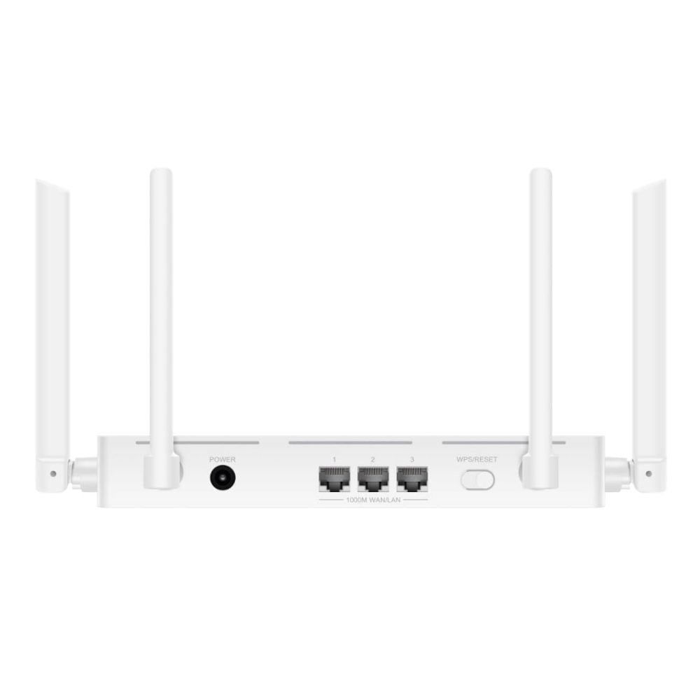Roteador Huawei Wi-Fi 6 AX2 WS7001, Dual Band 1500Mbps, 3x Gigabit LAN/WAN, Mesh+, Controle Parental, IPv6 – Branco