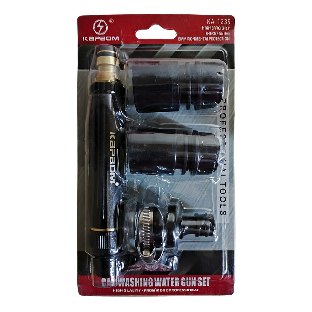 Bico de Alta Pressão Para Mangueira, Com Jato de Água, 3 em 1, KAPBOM, KA-1235