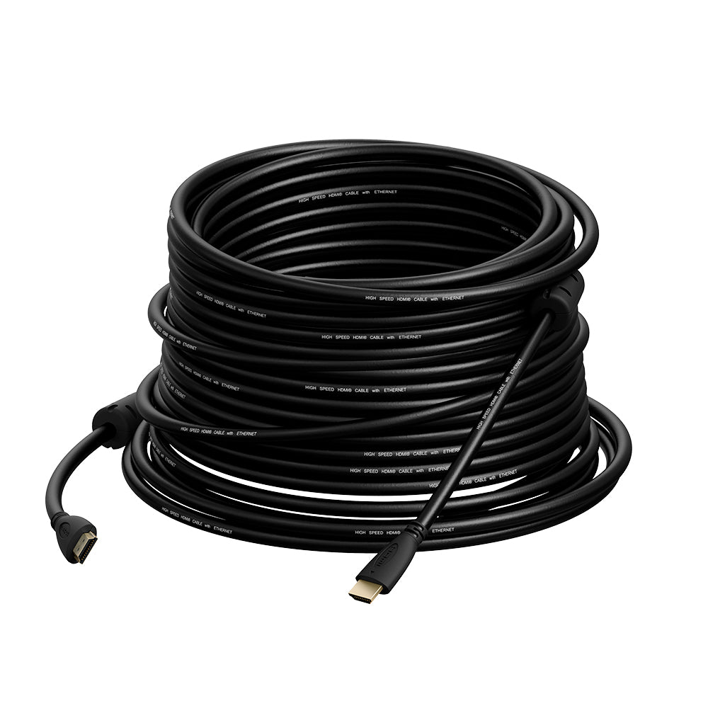 Cabo HDMI 15 m Intelbras CHF 2015, Versão 2.0, 4K 60Hz, Blindagem Tripla, Conectores Banhados a Ouro, Suporte a 3D