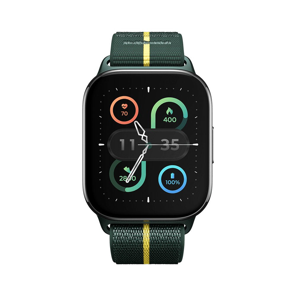 Smartwatch Motorola Moto Watch Fit, Tela OLED 1.9”, GPS 5ATM Integrado, Bluetooth, Bateria até 16 dias - Verde