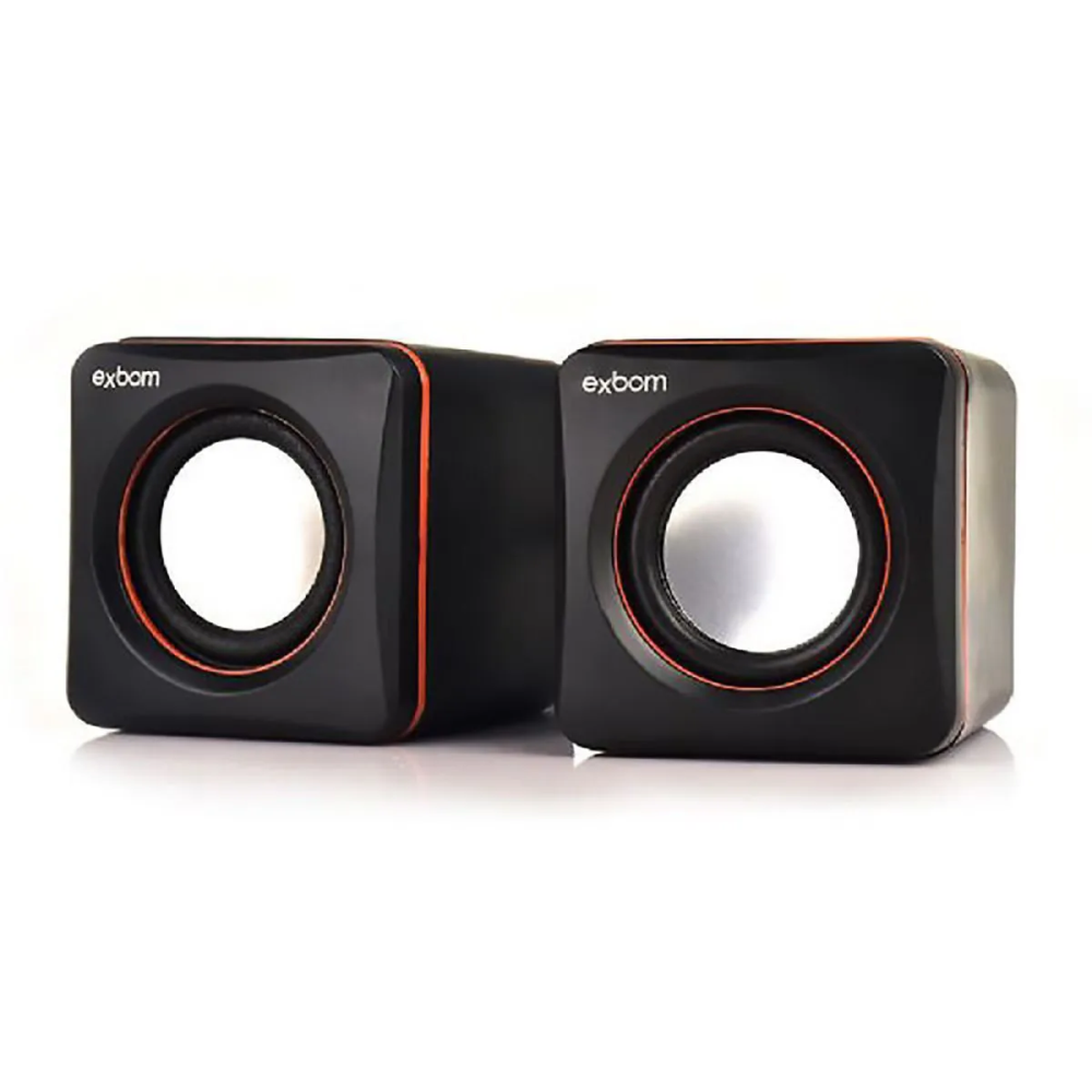 Caixa de Som USB 2.0 Exbom 5W CS-39