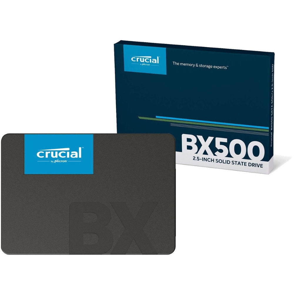 SSD BX500 Crucial 240GB 2,5" SATA III 6Gb/s, 3D NAND, Leitura 540MB/s Gravação 500MB/s, CT240BX500SSD1