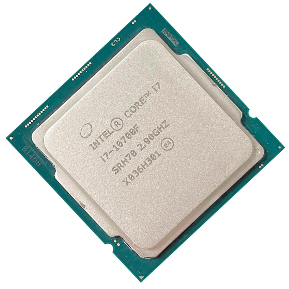 Processador Intel Core i7-10700F, 2.90GHz (Turbo até 4.80GHz), 8 Núcleos, 16MB Cache, LGA 1200, 10ª Geração, OEM S/Caixa
