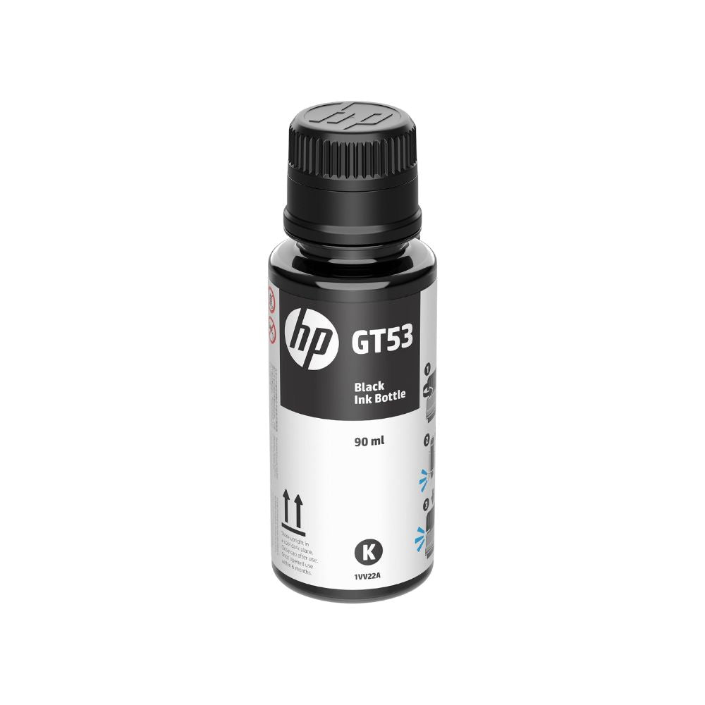 Kit Refil 4 Cores Hp GT52/GT53 Original 300Ml 9F3N4AL Ciano, Magenta, Amarelo e Preto Para impressora Deskjet 5810, 5820
