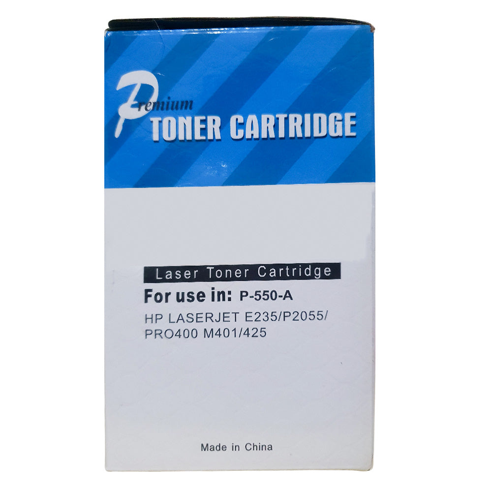 Toner Compatível HP P-550-A - 05A CE505A / 280A / H500 / 2035N - 3K Para Laser Pro400