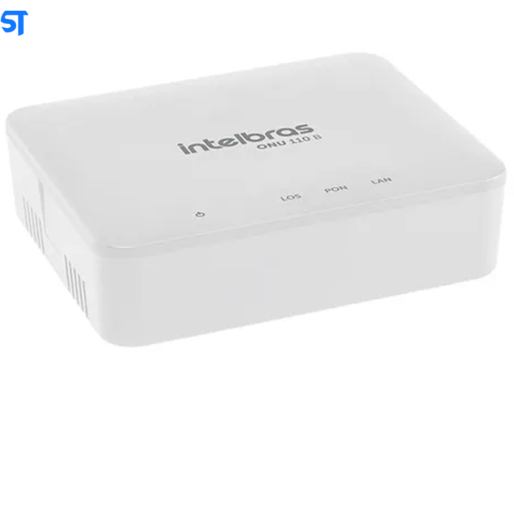 Conversor de Sinal Protocolos Gpon/Epon 1P PON / 1P LAN - ONU 110B, Intelbras