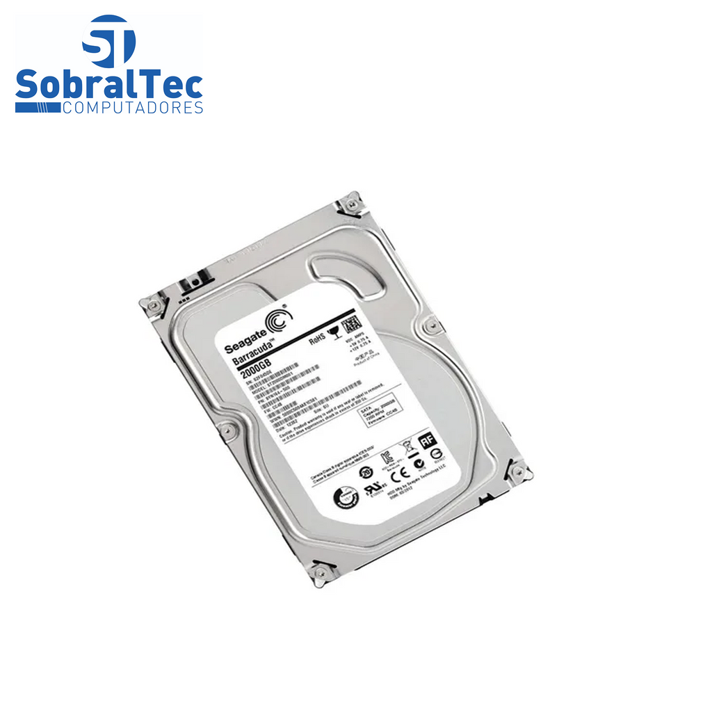 HD Interno Desktop 2TB Seagate ST2000DM001 Barracuda