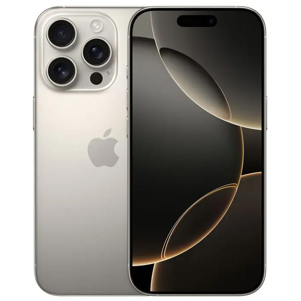 iPhone 16 Pro Titânio Natural, Apple, 1TB, Tela de 6.3'', 5G, Câmera Traseira 48 + 48 + 12MP, Frontal 12MP