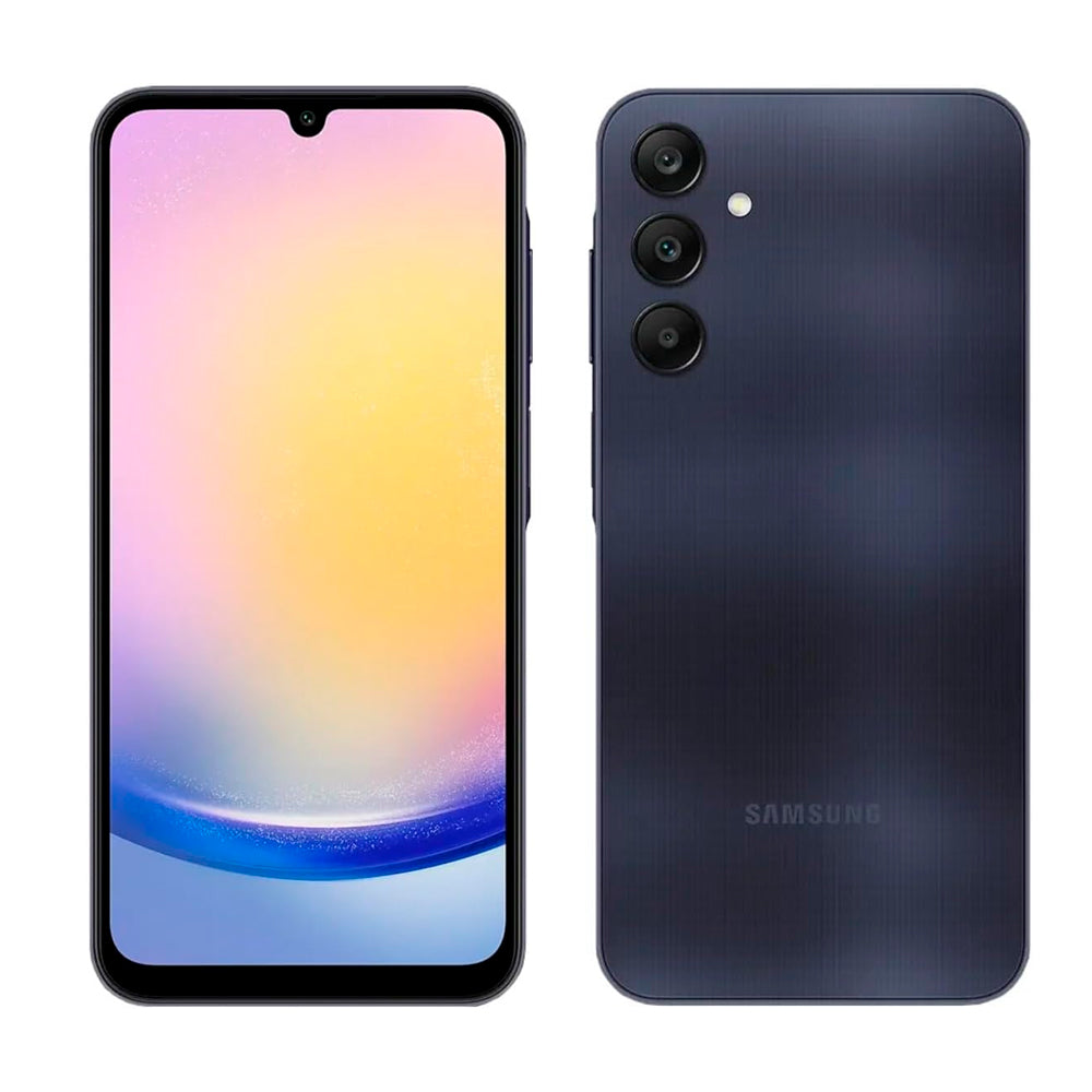 Smartphone Samsung Galaxy A25 RAM 6GB 128GB 5G, Dual SIM, Tela 6.5", Câmera Traseira 50+8+2MP Frontal 13MP - Azul Escuro