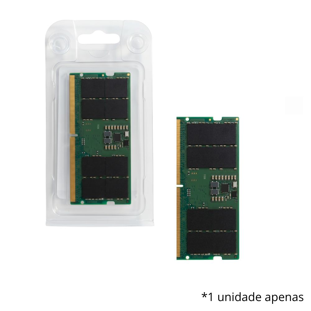 Memória RAM Notebook DDR5 8GB, PC5-5600 (5600MHz) PC5-5600B-SC0-1010-XT, DDR5 SODIMM, Zadak