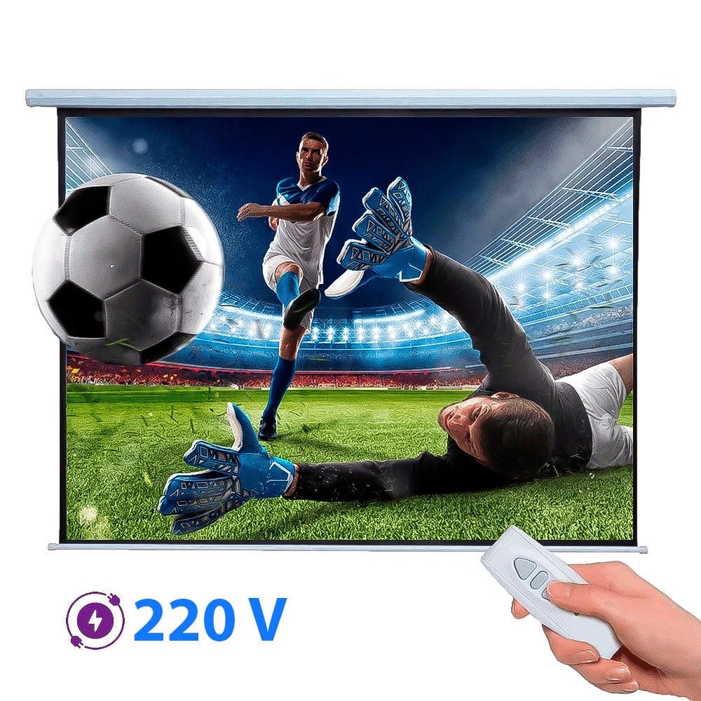 Projetor Optoma HD146X 3600 Lumens | Com Tela de Projeção Elétrica 150x200cm 220V GT