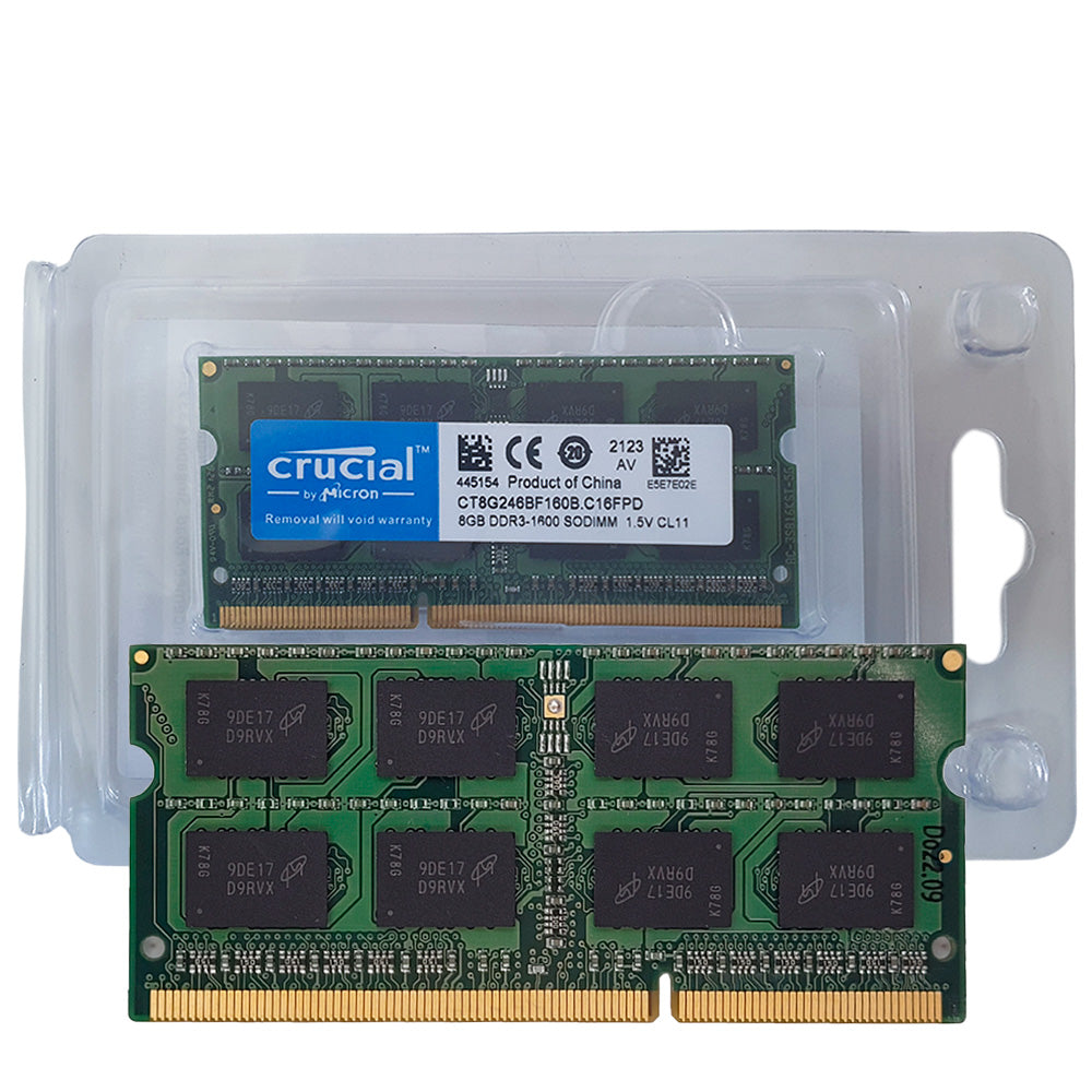 Memória Ram Notebook 8GB 1600Mhz DDR3 - Crucial